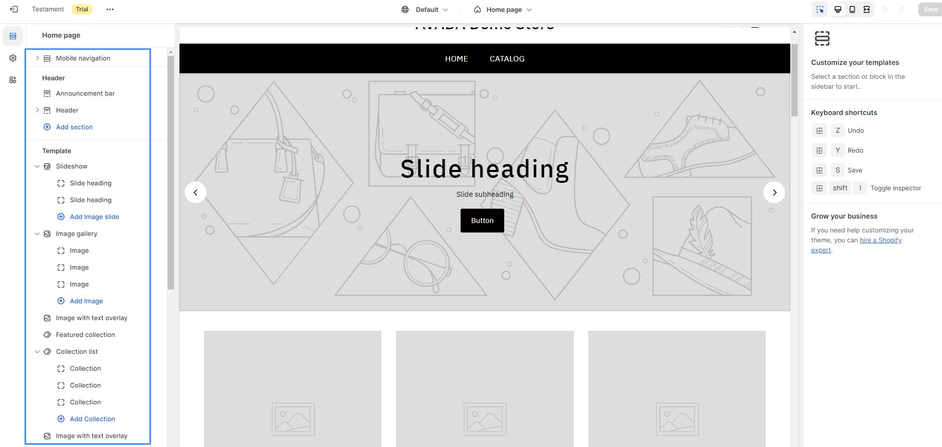 Shopify Theme Underground